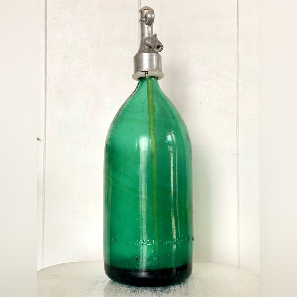 Antique Mid-Century Romanian Sibiu Seltzer Bottle - Picture 2 of 6